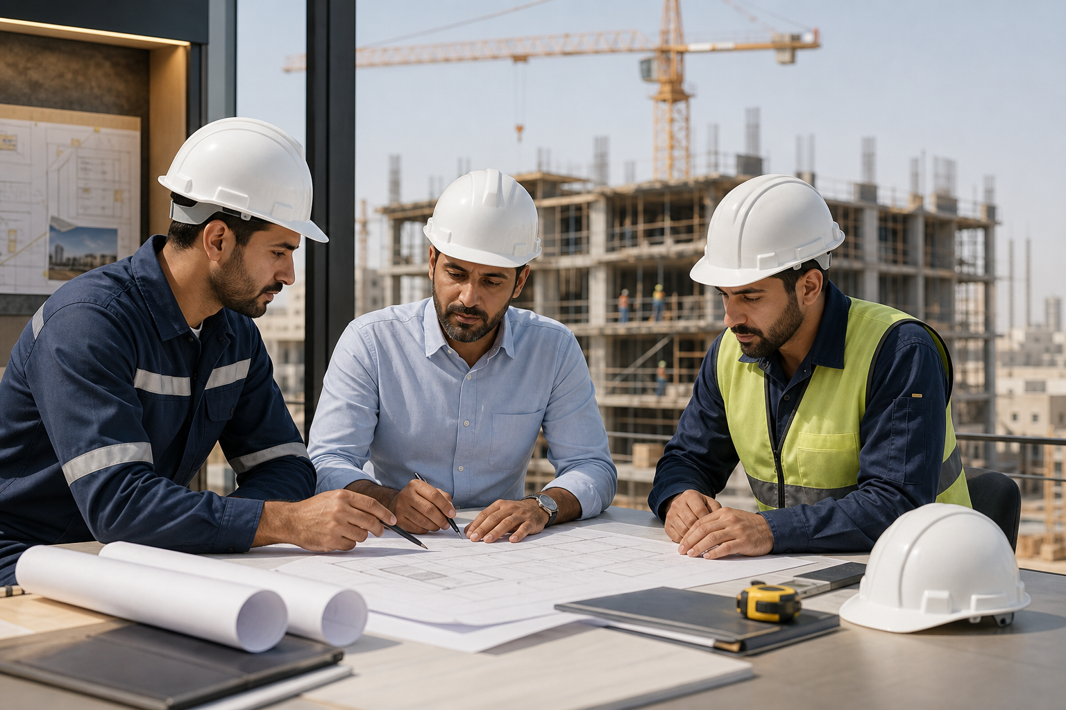 إدارة المشاريع والإشراف